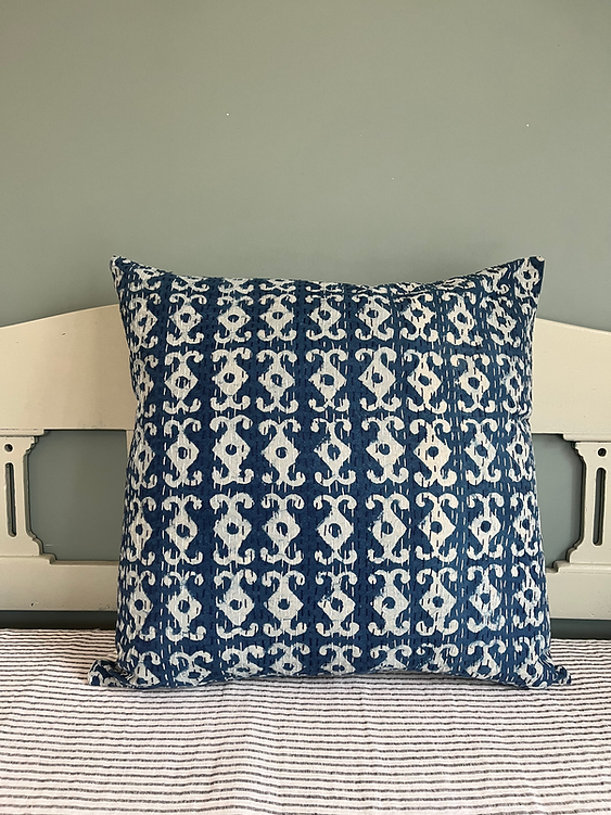 Cushion Cover Kantha