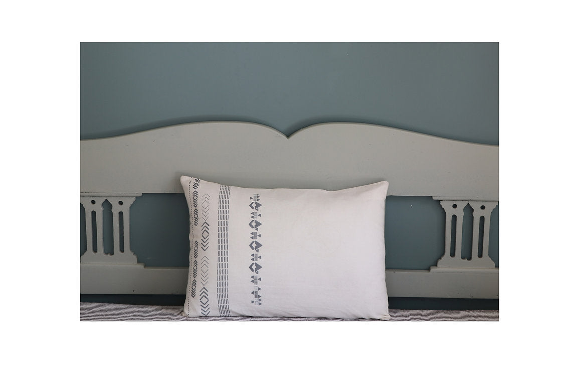 Cushion Cover Hand Block Printed Terracota