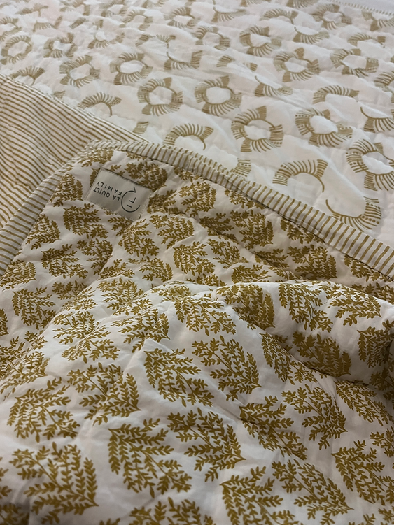 Cotton Quilt Fern