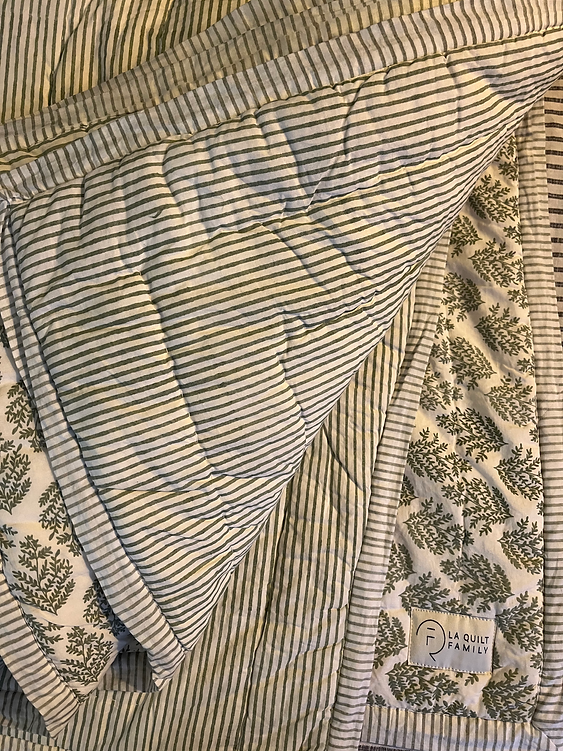 Cotton Quilt Fern