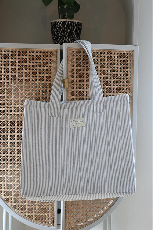 Bag Striped Green
