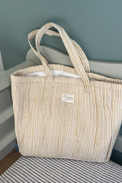 Bag Striped Mustard