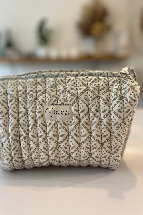 Pouch Floral Green