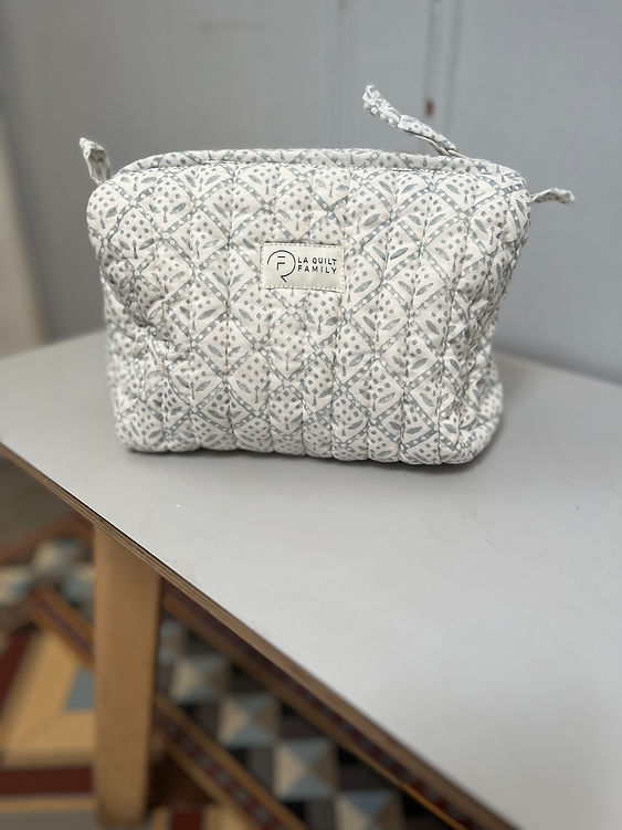 Pouch Floral Green